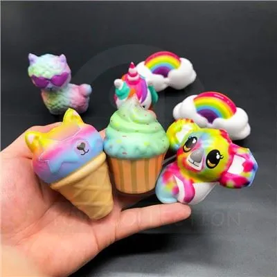 Lassan emelkedő Squishy játékok